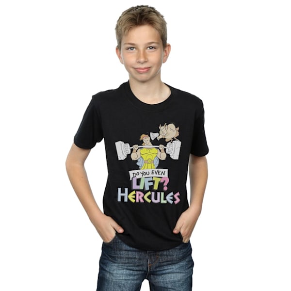 Disney Boys Hercules Do You Even Lift? T-shirt 7-8 år Svart Black 7-8 Years