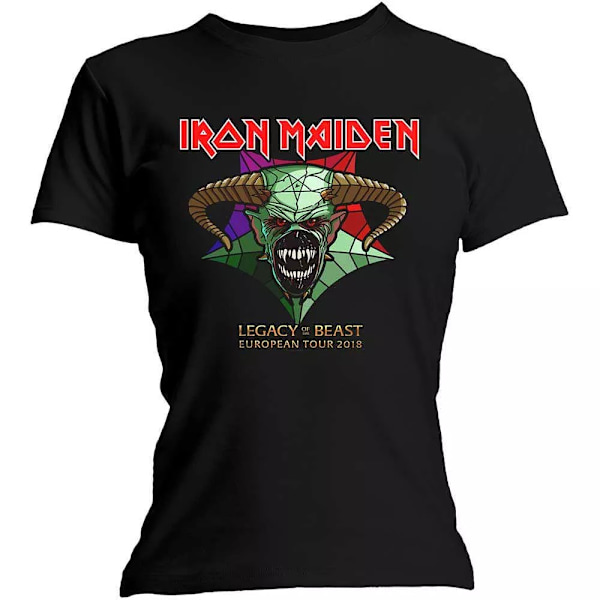 Iron Maiden Dam/Dam Legacy Of The Beast Tour T-Shirt S Svart Black S