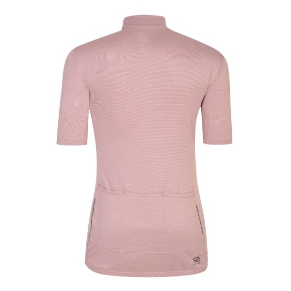 Dare 2B Dam/Kvinnor Pedal Through It Marl Lättvikts Jersey Dusky Rose 18 UK