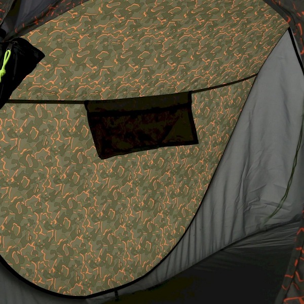 Regatta Malawi Camo 2 Person Pop-Up Tält En Storlek Grape Leaf/Ma Grape Leaf/Magma Orange One Size