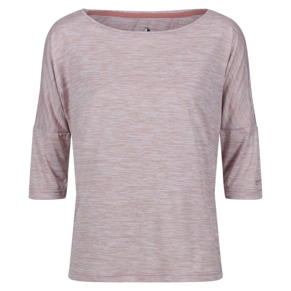 Regatta dam/dam Pulser II 3/4-ärmad T-shirt 8 UK Dusky R Dusky Rose 8 UK