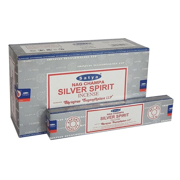 Something Different Satya Silver Spirit Rökelsestickor (Förpackning om Grey One Size