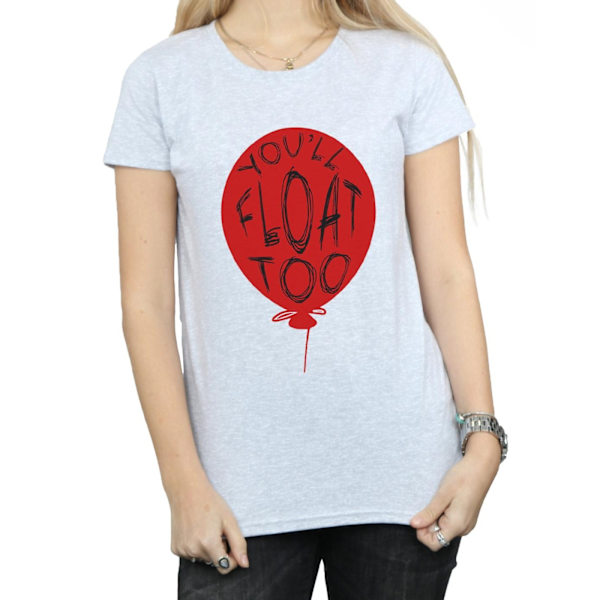 It Dam/Damer Pennywise You´ll Float Too Bomull T-Shirt M Sp Sports Grey M