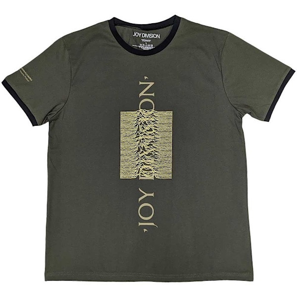 Joy Division Unisex Adult Blended Pulse Ringer Bomull T-shirt L Khaki Green L