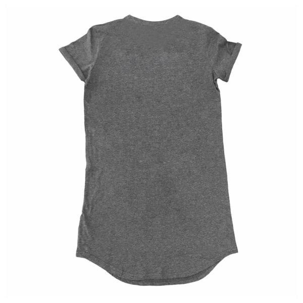 Jurassic Park Dam/Dam Smart Girl T-Shirt Dress XL Dark G Dark Grey Heather XL