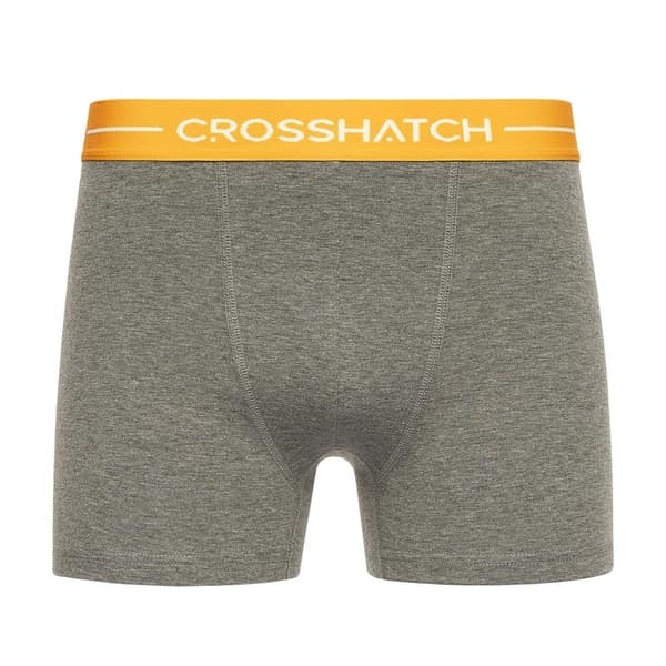 Crosshatch Mens Astral Bright Boxer Shorts (5-pack) M Charco Charcoal Marl M