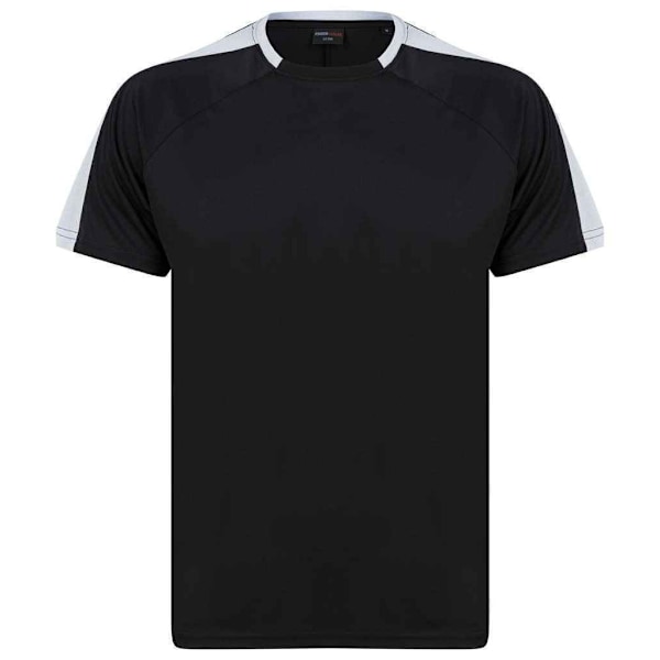 Finden and Hales Unisex Team T-Shirt M Svart/Vit Black/White M