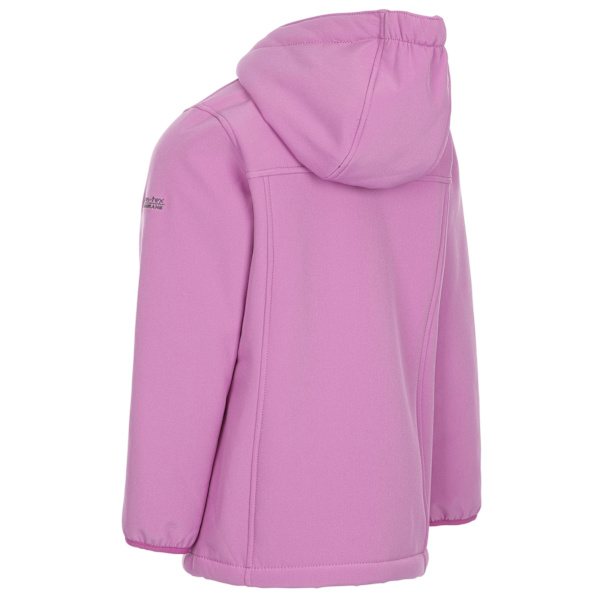 Trespass Barn/Barn Kristen Soft Shell Jacka 2-3 År Dee Deep Pink 2-3 Years