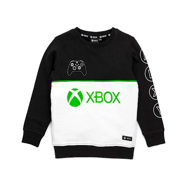 Xbox Boys Sweatshirt 5-6 år Svart/Vit/Grön Black/White/Green 5-6 Years