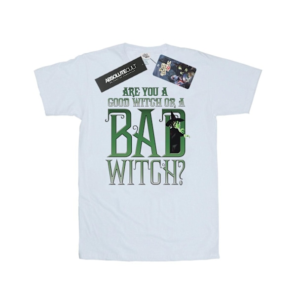 Trollkarlen från Oz Dam/Dam God Häxa Ond Häxa Bomull Pojkvän White 3XL