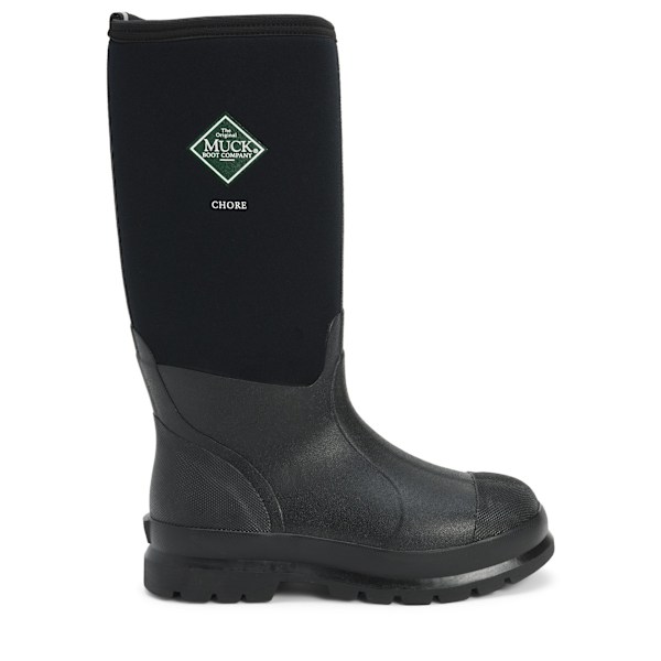 Muck Boots Unisex Chore Classic Hi Mönstrade Gummistövlar 9 UK B Black 9 UK