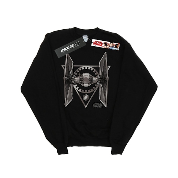 Star Wars Boys The Last Jedi TIE Fighter Sweatshirt 12-13 år Black 12-13 Years