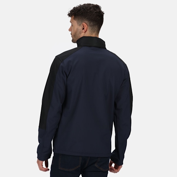 Regatta Hydroforce 3-lagers softshelljacka för män (vindtät, vattenavvisande och andningsbar) Navy/Black XL