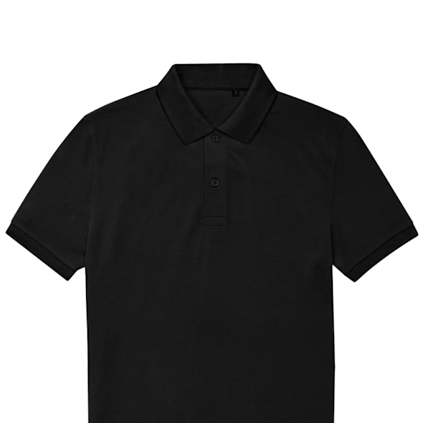 B&C Herr My Eco Polo Shirt M Svart Black M