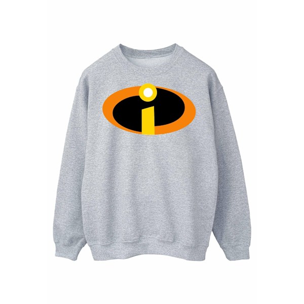 Disney Herr The Incredibles Kostym Logo Sweatshirt 3XL Sports Sports Grey 3XL
