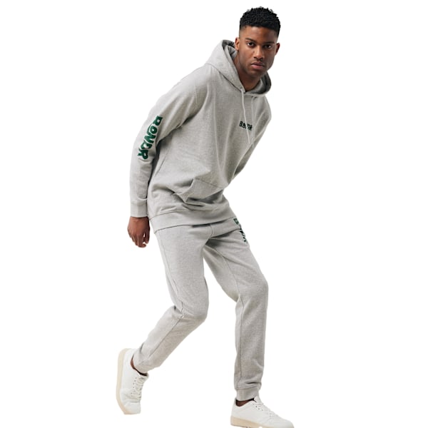 Iqoniq Unisex Vuxen Cooper Joggingbyxor i Återvunnen Bomull S He Heather Grey S