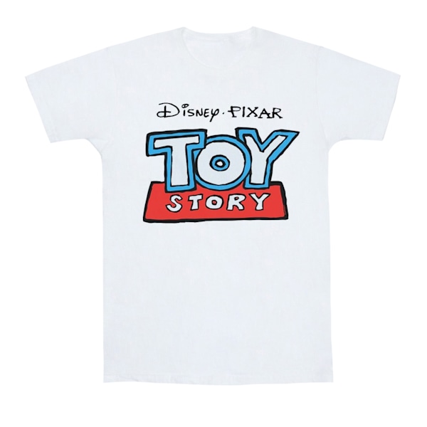 Disney Herr Toy Story Cartoon Logo T-shirt S Vit White S