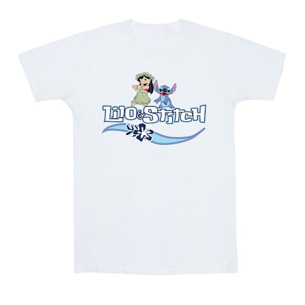 Disney Herr Lilo And Stitch Karaktärer T-shirt 4XL Vit White 4XL