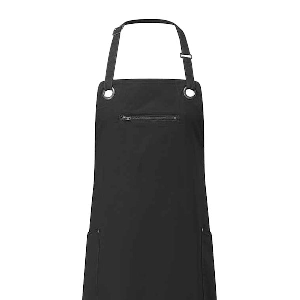 Premier Barley Återvunnen Full Apron One Size Svart/Kol Black/Charcoal One Size