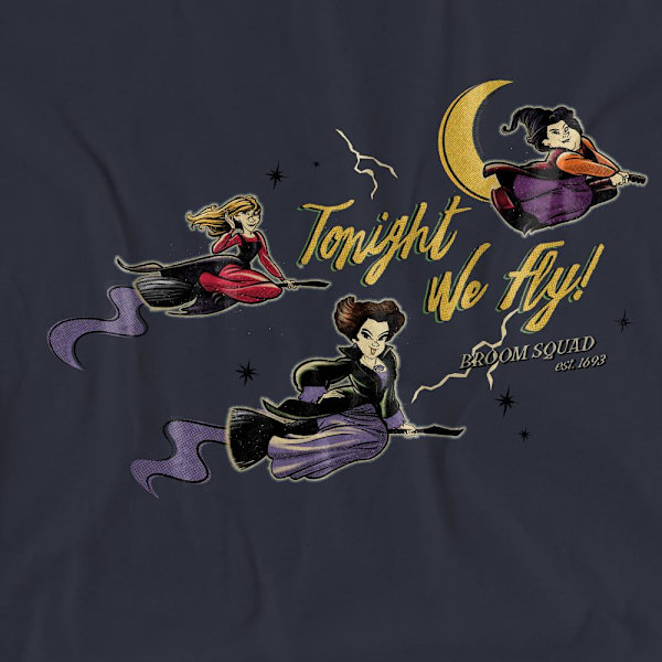 Hocus Pocus Unisex Vuxen Jag Går Inte Ut Så Mycket Billy Butcherson Deep Navy XXL