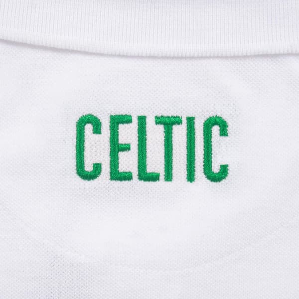 Celtic FC Herr Crest Pikétröja M Vit White M