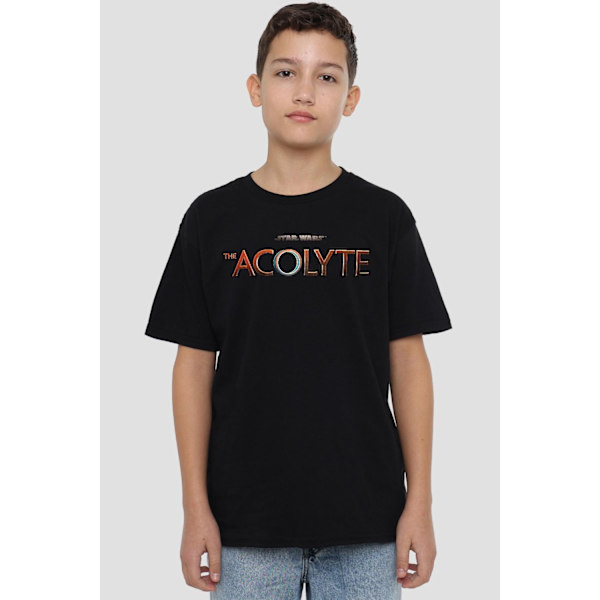 Star Wars: The Acolyte Barn/Kids Full Logo T-shirt 9-10 år Black 9-10 Years