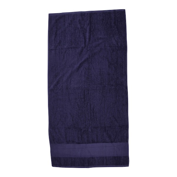Towel City Bordered Printable Badlakan One Size Navy Navy One Size