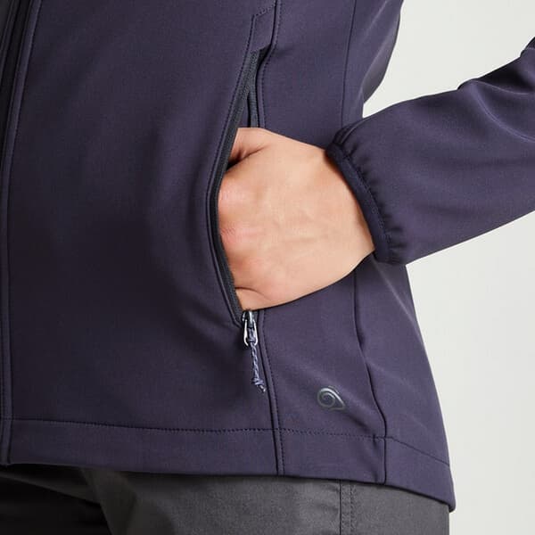 Craghoppers Womens/Ladies Expert Basecamp Soft Shell Jacket 16 Carbon Grey 16 UK
