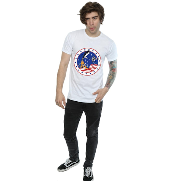 NASA Classic Rocket 76 T-shirt L Vit White L