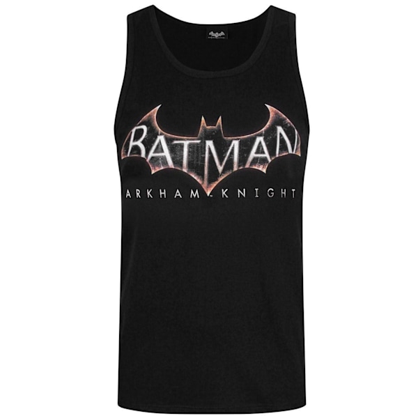 Batman Officiell Herr Arkham Knight Väst L Svart Black L