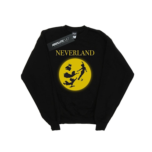 Disney Boys Peter Pan Moon Silhouettes Sweatshirt 12-13 år B Black 12-13 Years