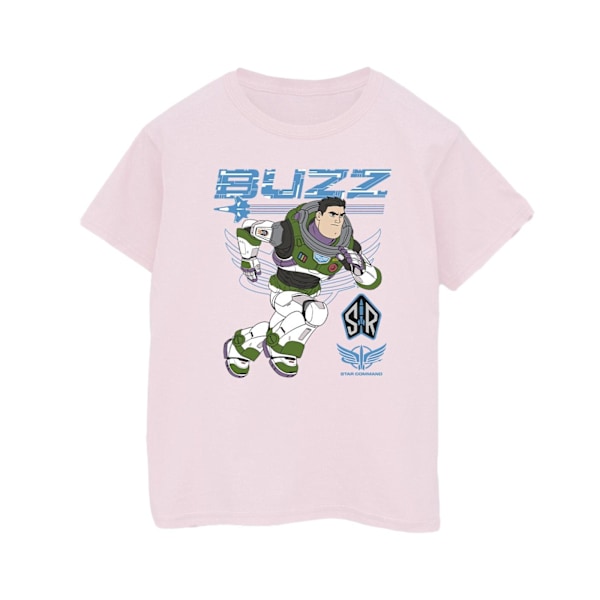 Disney Dam/Kvinnor Lightyear Buzz Run To Action Bomull Pojkvän Baby Pink M