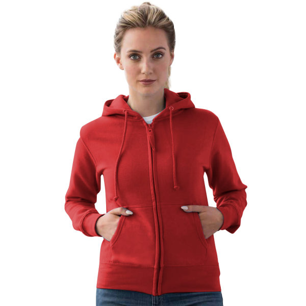 Awdis Girlie Dam/Dam Huvtröja / Hoodie / Zoodie Fire Red S