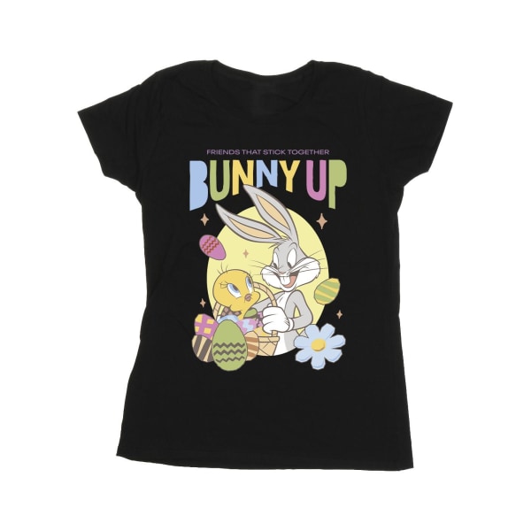 Looney Tunes Dam/Dam Bunny Up bomull T-shirt XL Svart Black XL