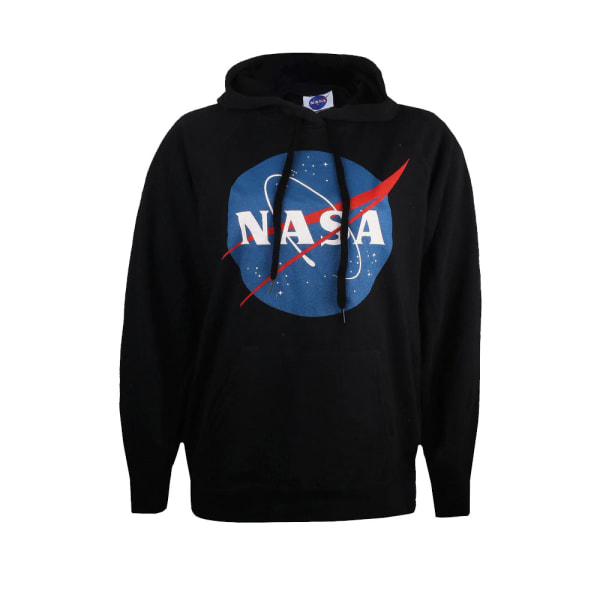 NASA Hoodie med logotyp för dam/dam L Svart Black L