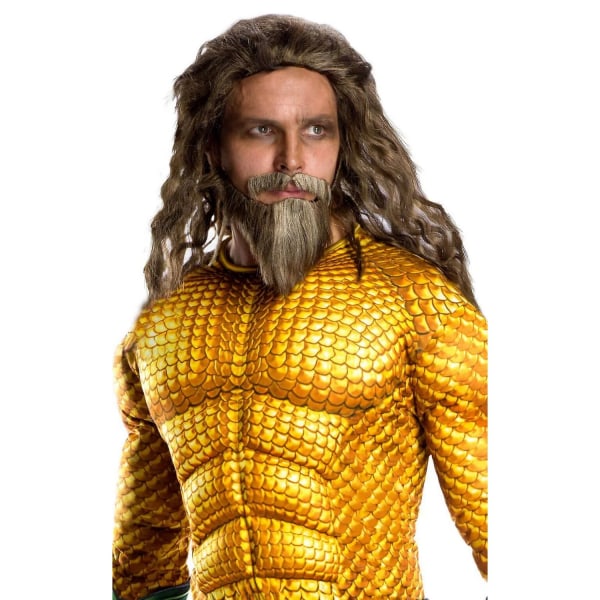 Aquaman Mens Deluxe Costume XL Guld/Grön Gold/Green XL