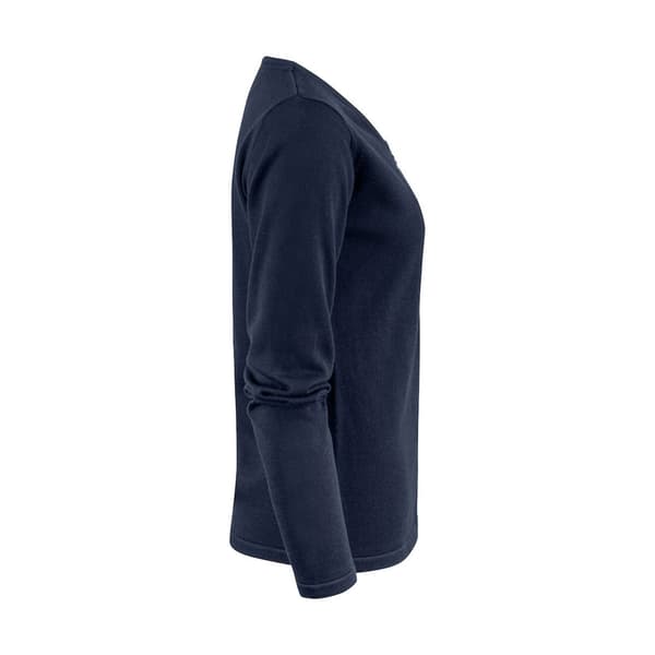 James Harvest Dam/Dam Stickad Kofta S Marinblå Navy S
