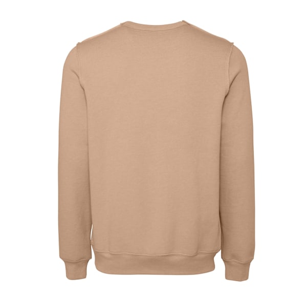 Bella + Canvas Unisex Adult Raw Seam Pullover S Oatmeal Grey He Oatmeal Grey Heather S
