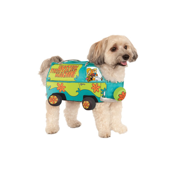 Scooby Doo The Mystery Machine Hundkostym XL Grön/Orange Green/Orange XL