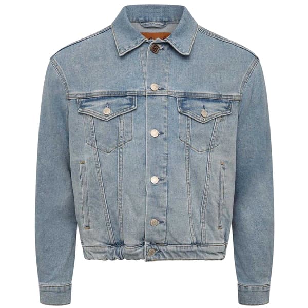 Replay Dam Point Collar Jeansjacka S Blå Blue S