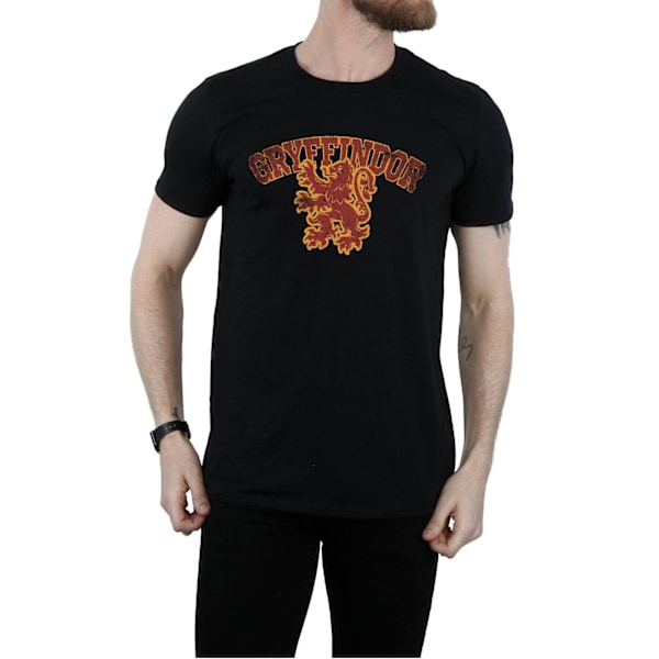 Harry Potter Herr Gryffindor Sport Emblem T-shirt M Svart Black M