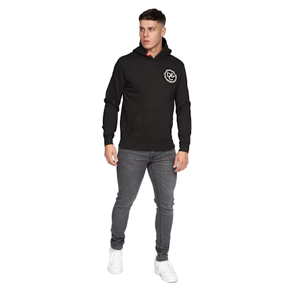 Duck and Cover Macksony Marl Hoodie S Svart Black S