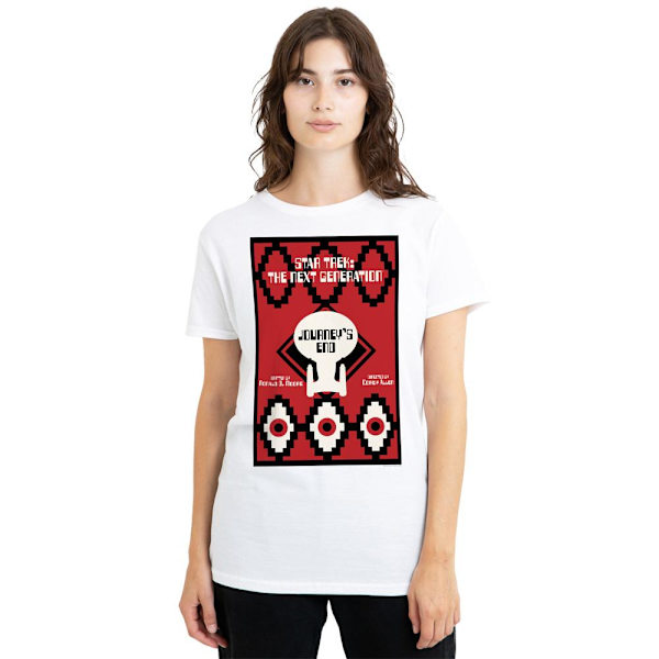 Star Trek Unisex Vuxen The Next Generation Säsong 7 Avsnitt 20 White S