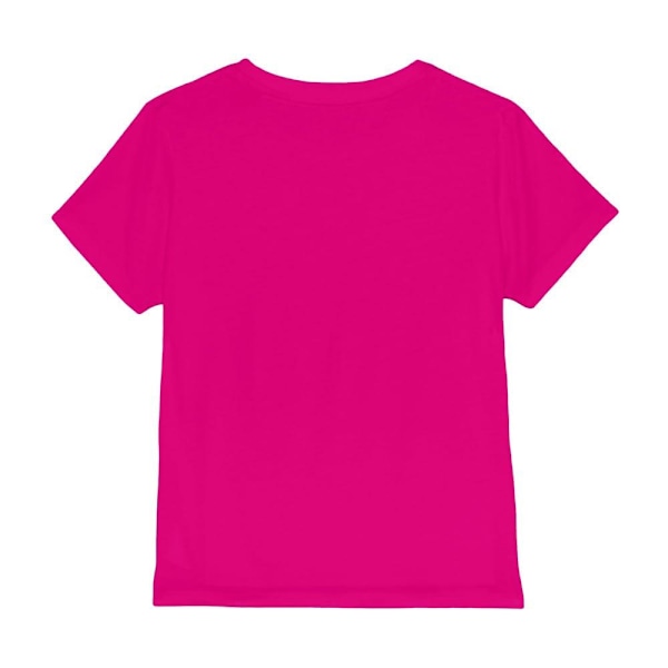 Inside Out 2 Barn/Flickor T-shirt med Positivt Budskap Glädje 5-6 År Fuchsia 5-6 Years