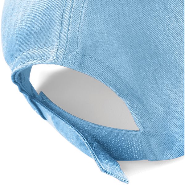 Beechfield Unisex Original 5-Panel Baseballkeps i enfärgad design, One Size Sky One Size