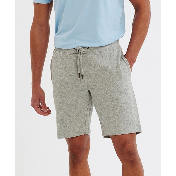 Wombat Herr Återvunna Jersey Shorts L Heather Grey Melange Heather Grey Melange L