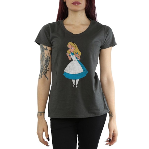 Alice i Underlandet Dam/Dam Alice T-shirt XS Ljus Grafit Light Graphite XS