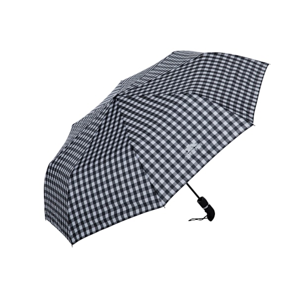Trespass Womens Brolli Compact Paraply En Storlek Svart Check Black Check One Size