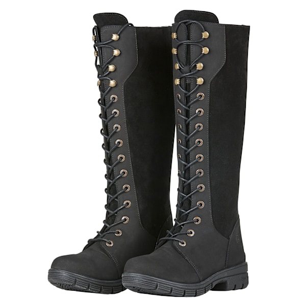 Dublin Unisex Adult Sloney Suede Country Boots 3 UK Svart Black 3 UK