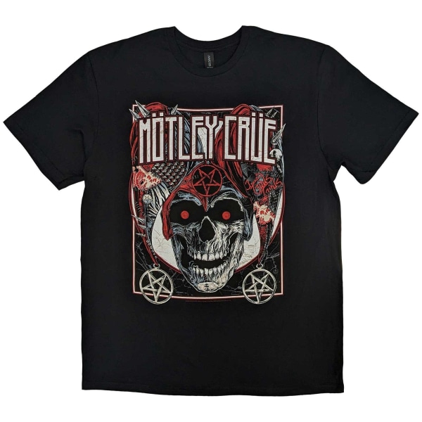Motley Crue Unisex Vuxen Vegas T-shirt S Svart Black S